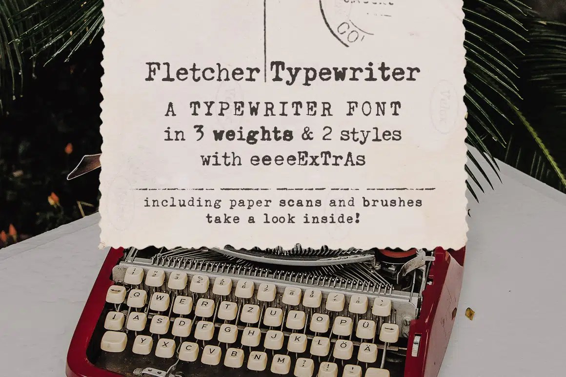 34+ of the Best Typewriter Fonts