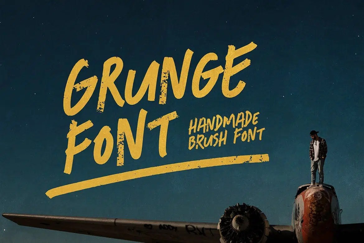 40+ Best Grunge Fonts for Design Projects