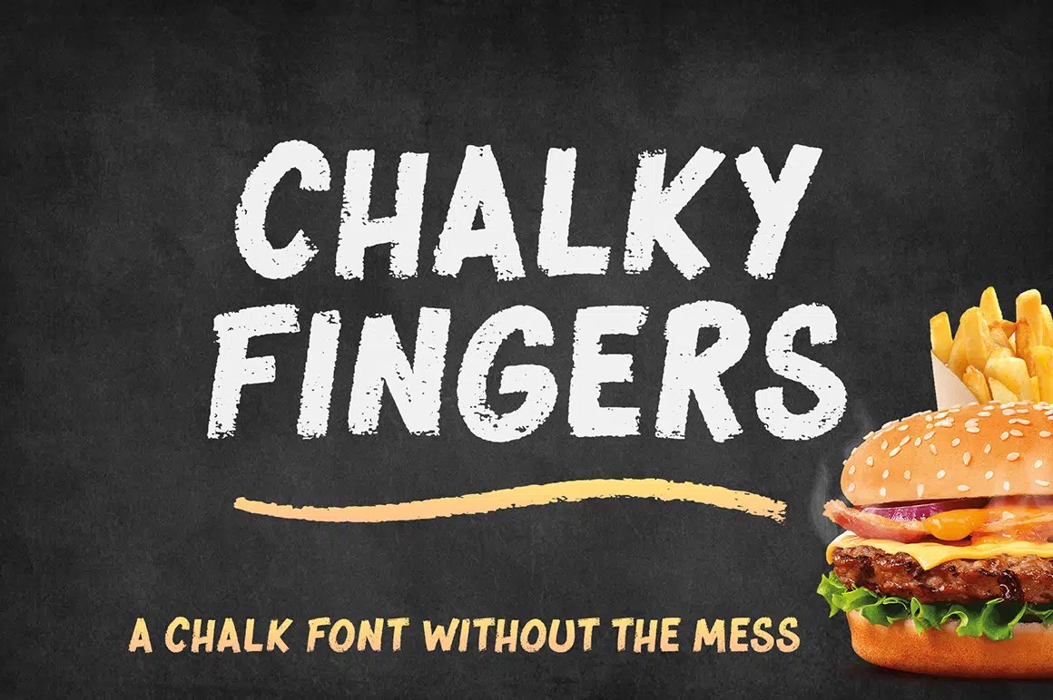 30+ Best Chalk Fonts & Chalkboard Fonts