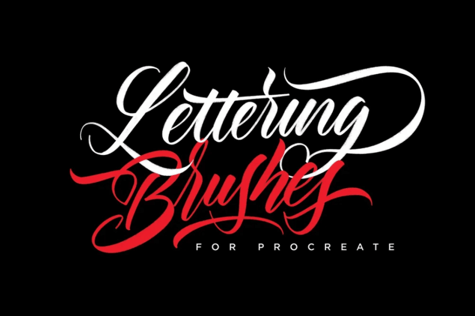 30+ Best Procreate Calligraphy Brushes