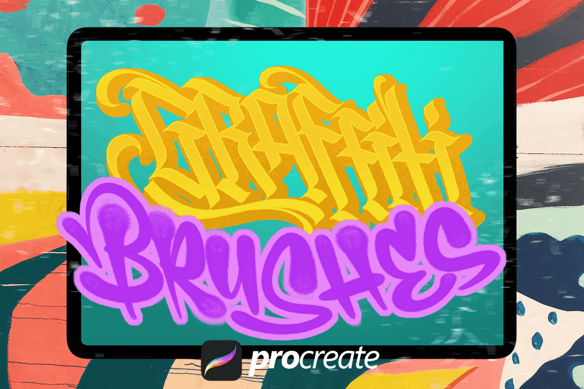 17+ Best Spray Paint Brushes for Procreate in 2024