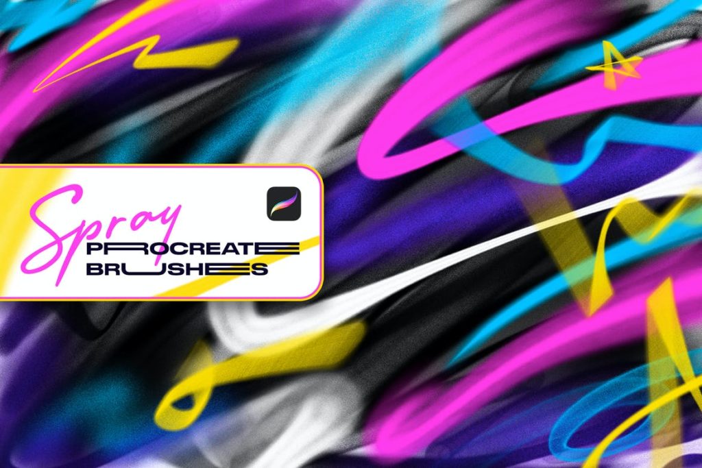 17+ Best Spray Paint Brushes for Procreate in 2024