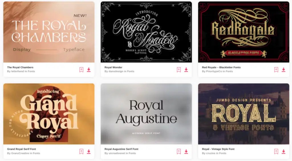 19+ Best Royal Fonts for Regal Designs