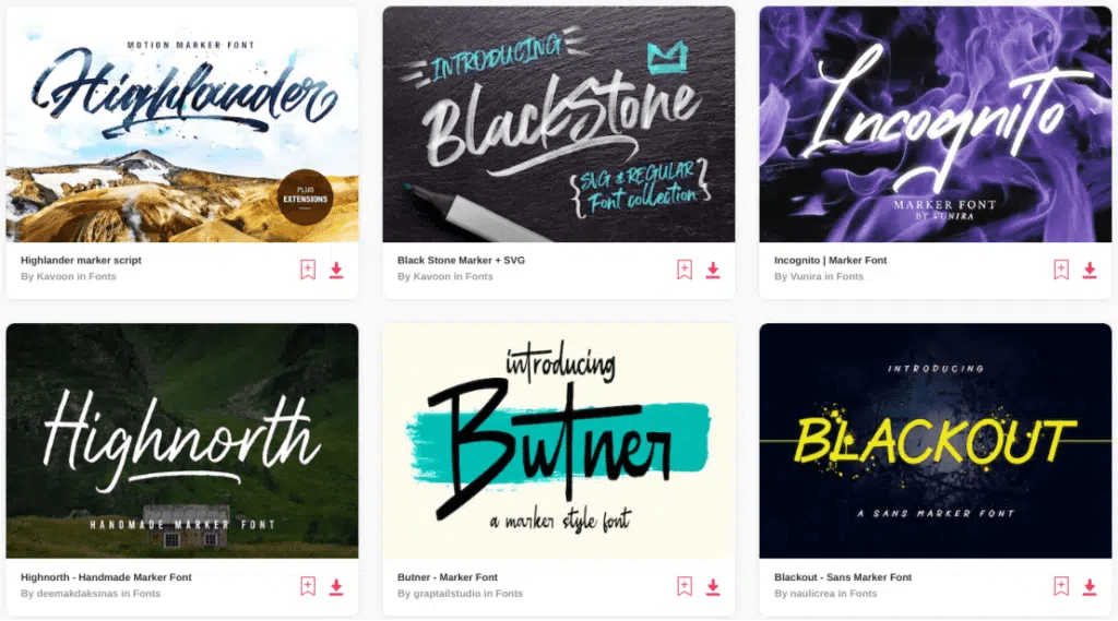 32+ Best Marker Fonts to Add Magic to Your Designs