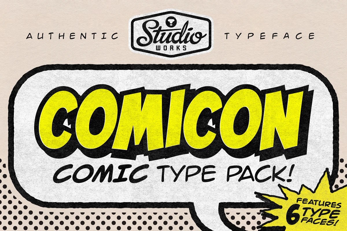 37+ Best Comic Book & Cartoons Fonts (Free & Premium)