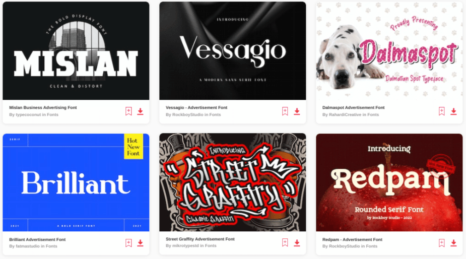 20+ Best Fonts for Advertising (Fresh for 2023)