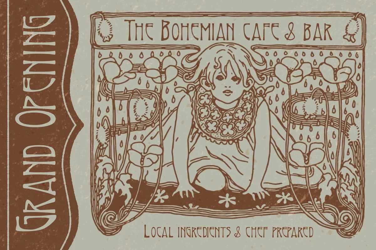 22+ Best Art Nouveau Fonts Ultimate list 2024
