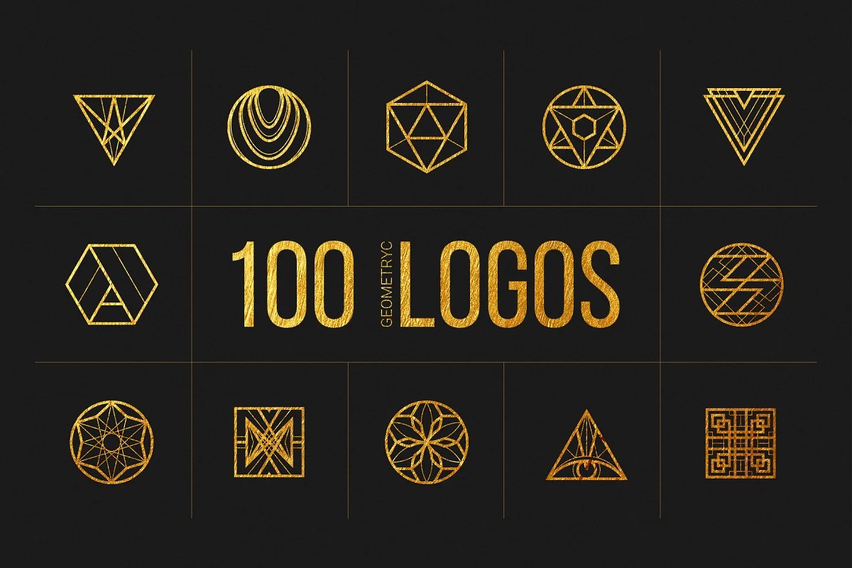 25+ Best Geometric Logo Templates for Clean Designs