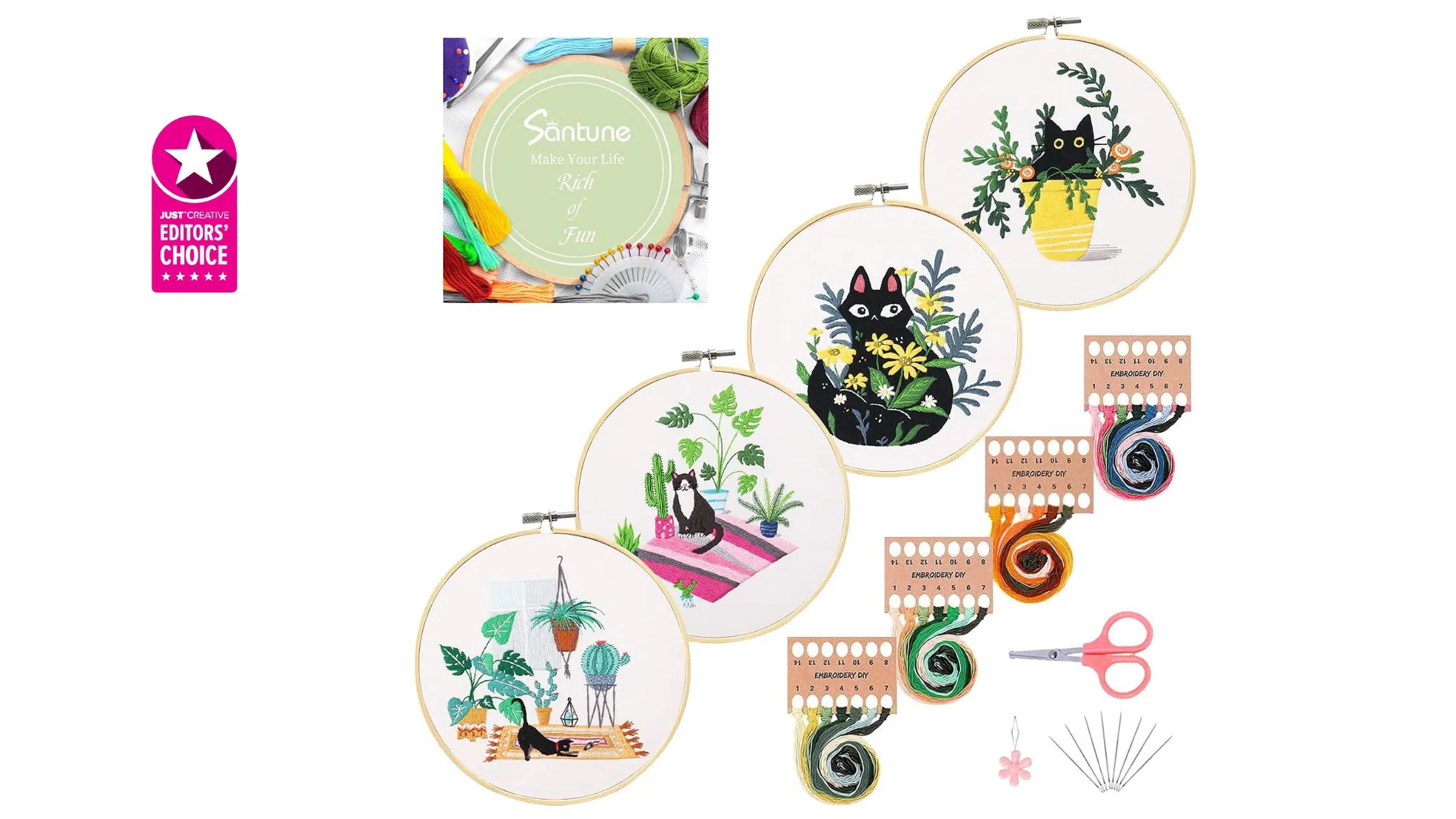 8+ Best Embroidery Kits for 2024