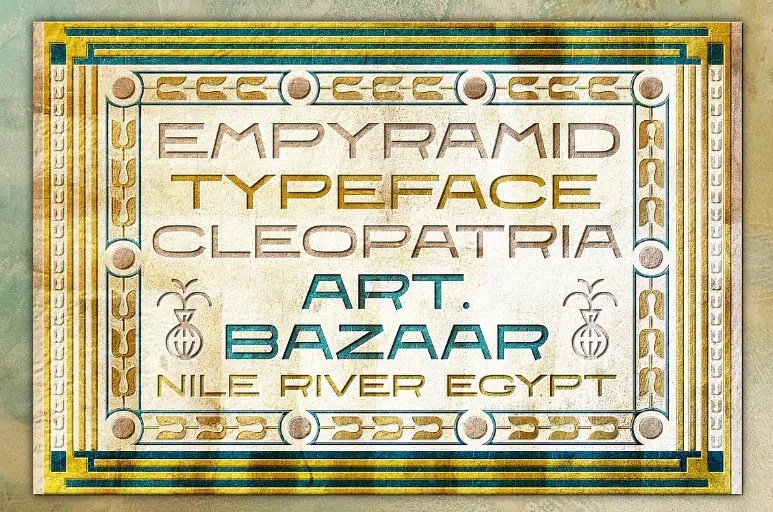 15+ Best Egyptian Fonts for Mystical Designs