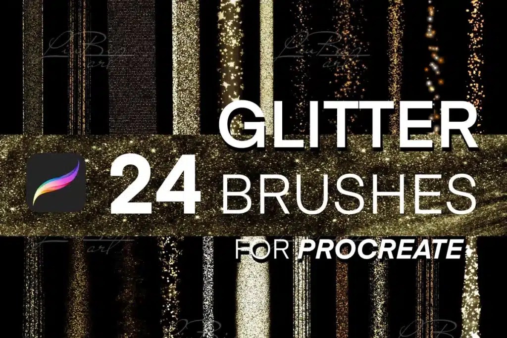 The Best Glitter Procreate Brushes for Sparkly Designs