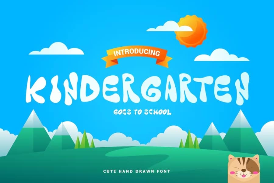 35+ Best Kindergarten Fonts to Enhance Educational Materials