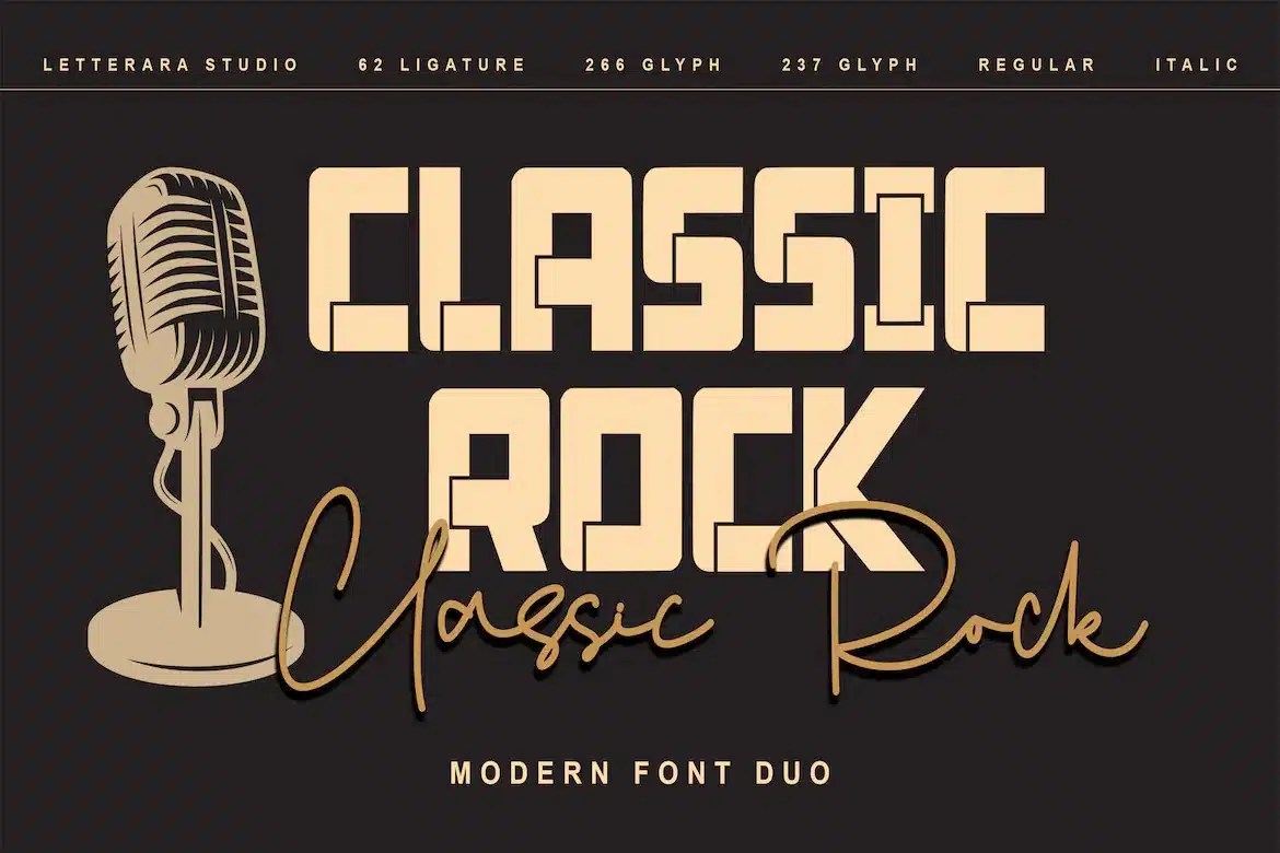 17+ Best Rock Fonts (Classic, Hard, Prog, Grunge & Punk)