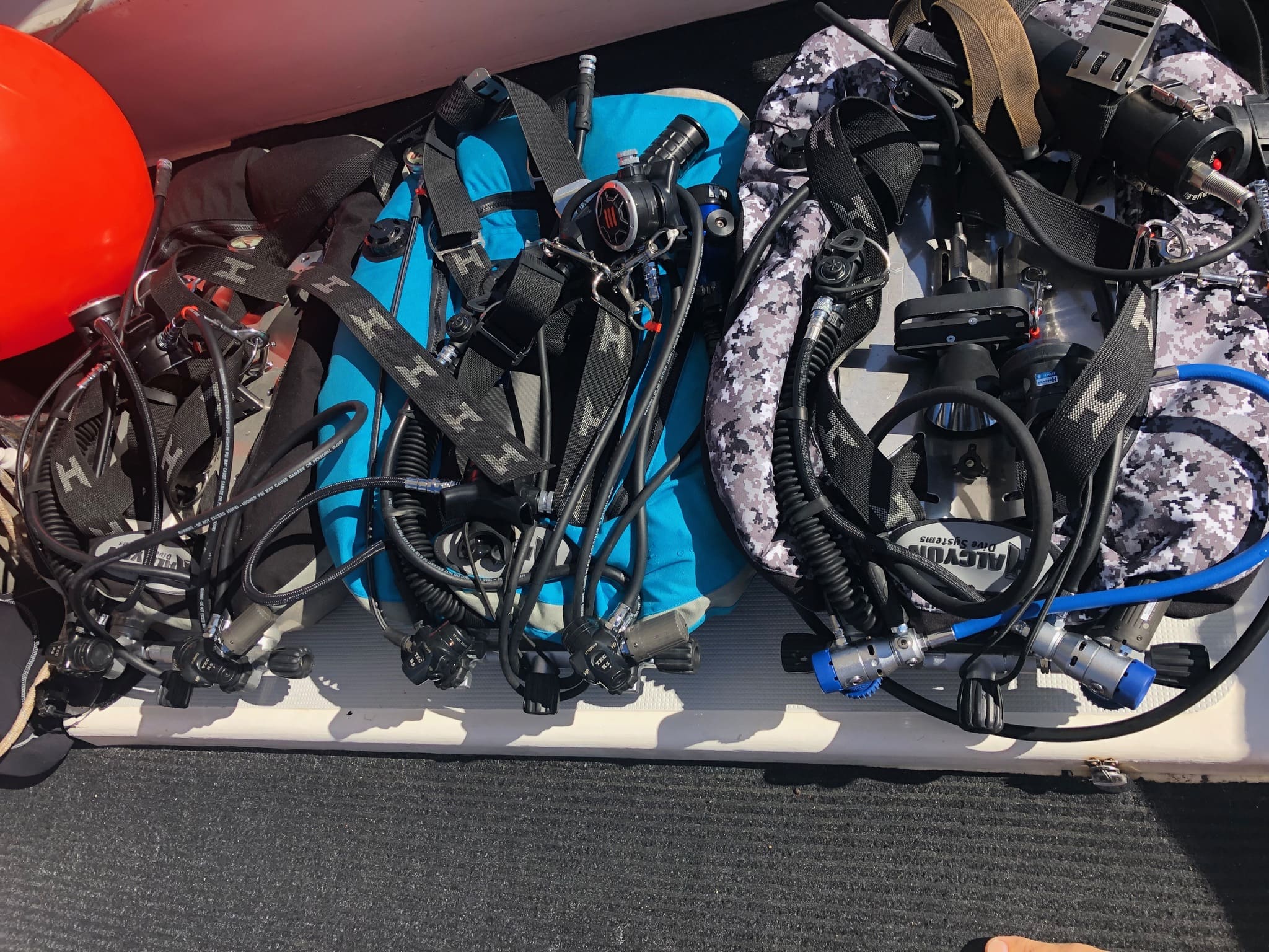 Equipment rental Just Diving Mauritius