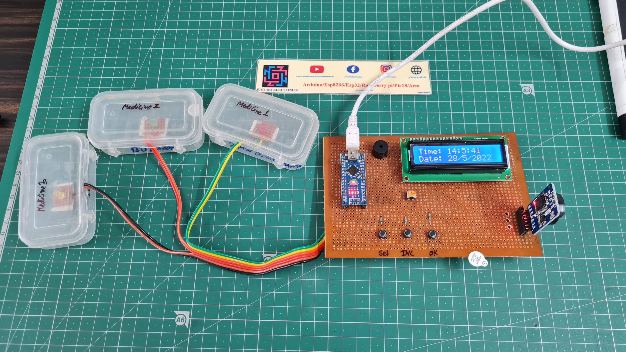 Medicine Reminder With Arduino