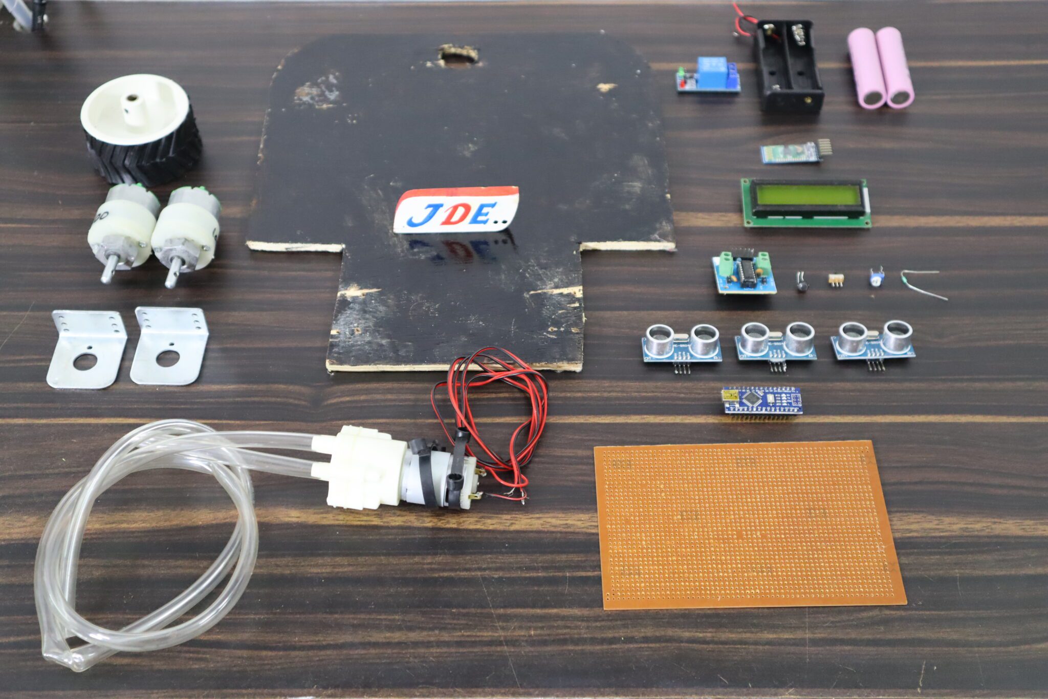 Floor Cleaning Robot Using Arduino