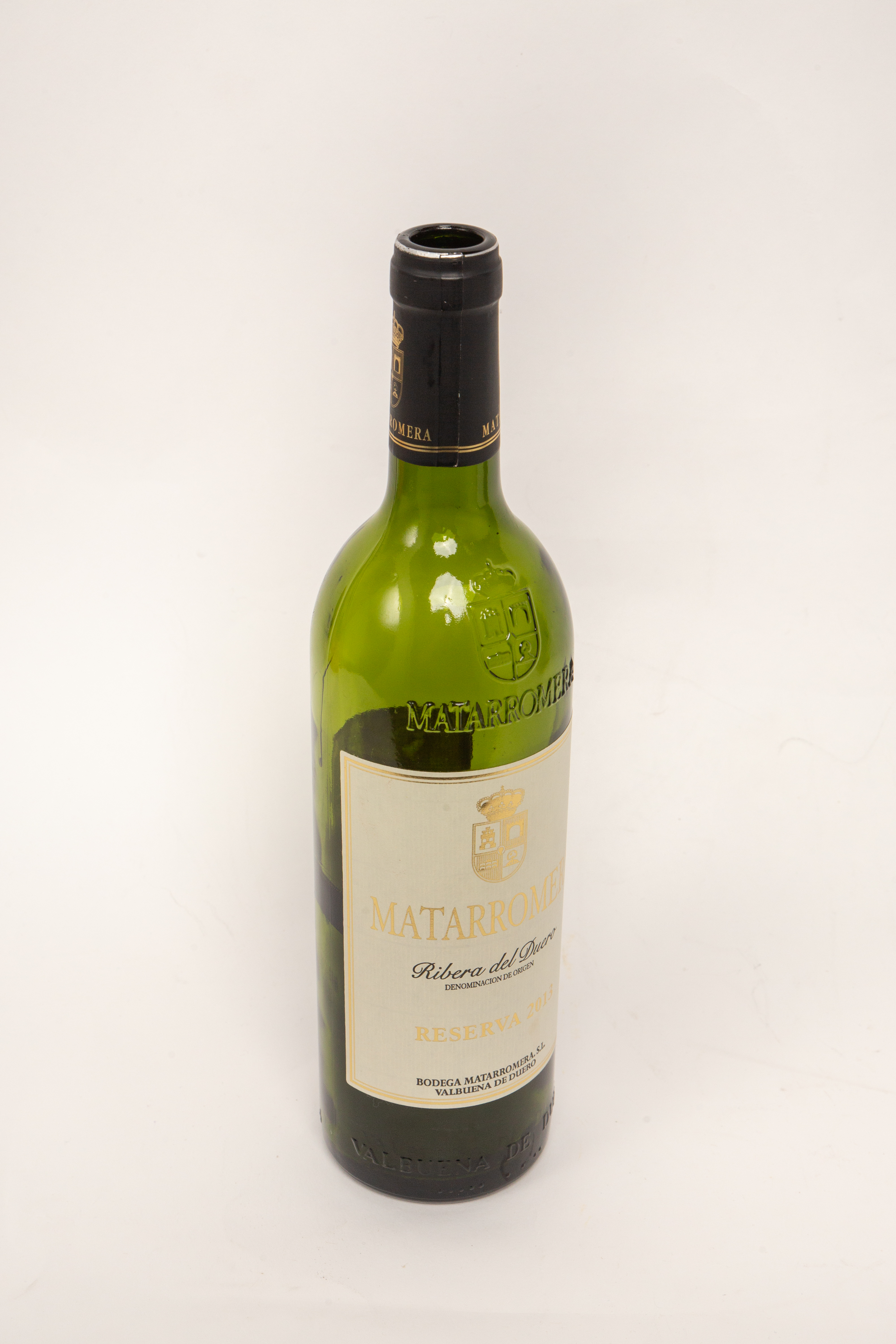 Fake Filled Bottle of Red Wine Just Dough It!