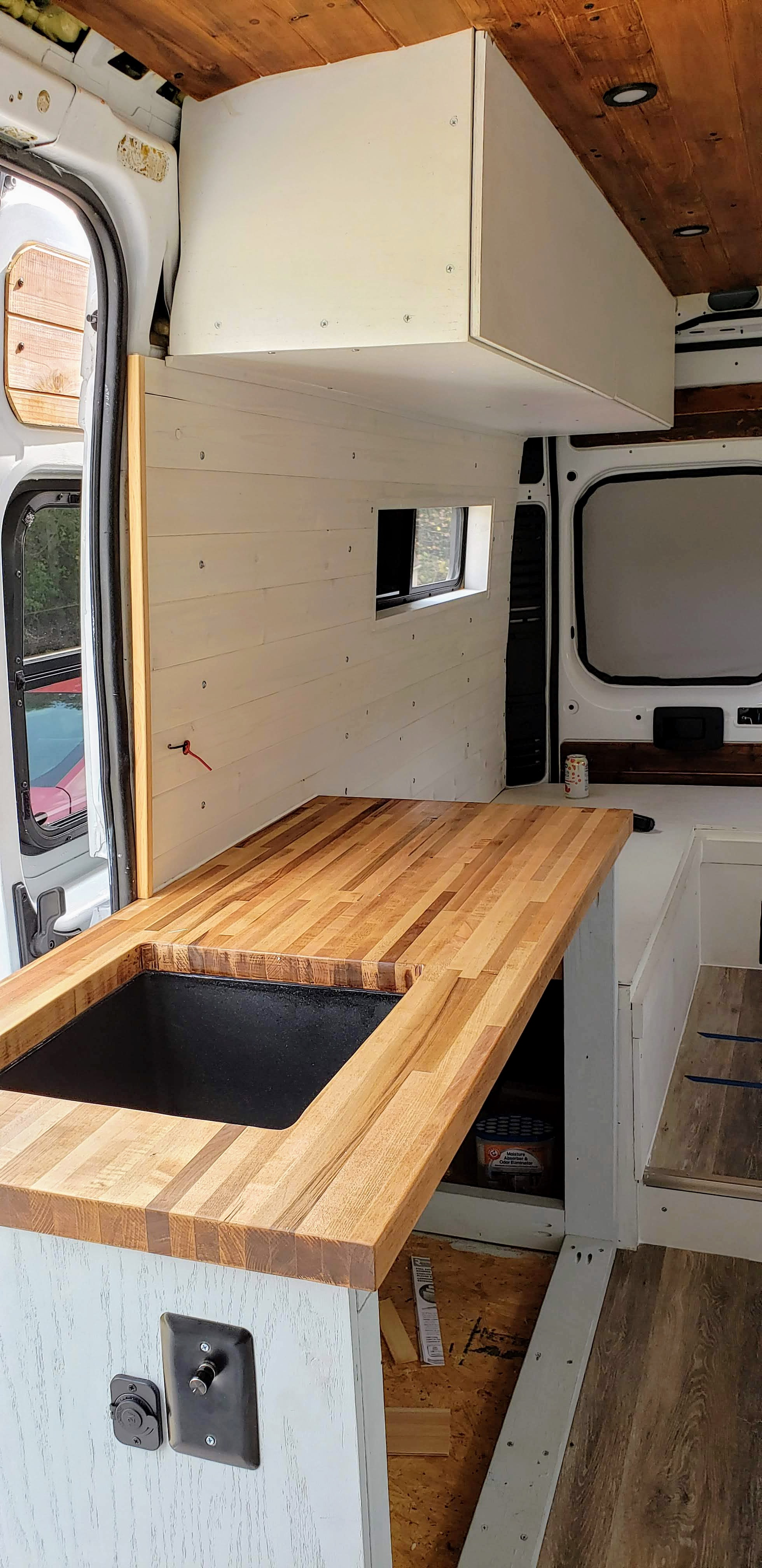 Van Conversion Building Simple, Custom Just Edith