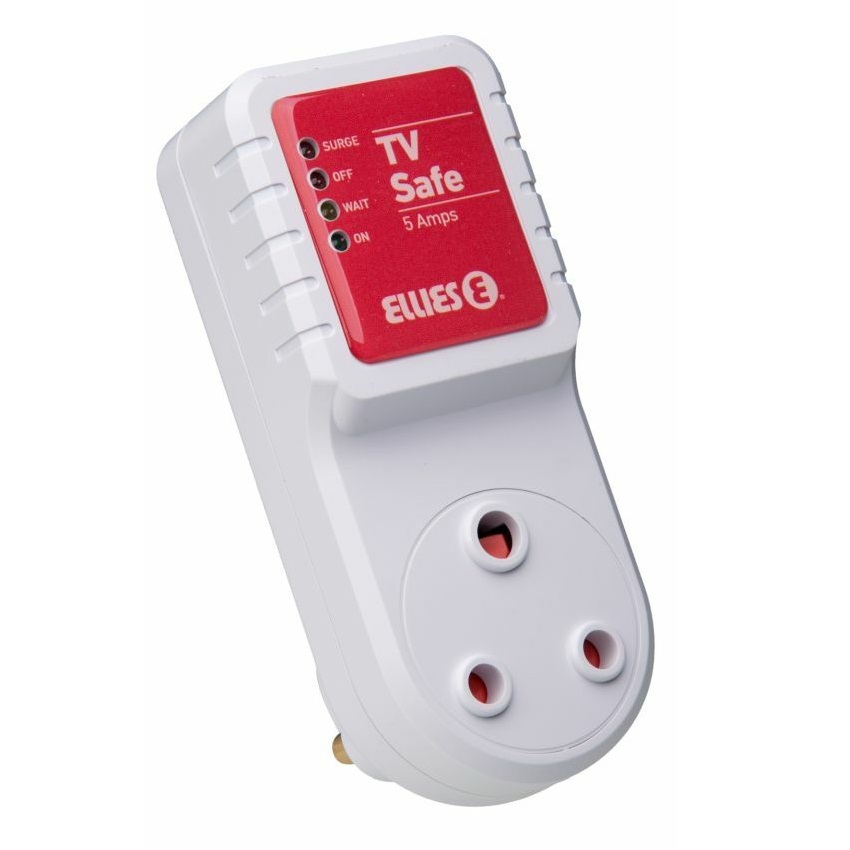 Ellies TV Safe Voltage Protection Plug For TV or Home Theatre System