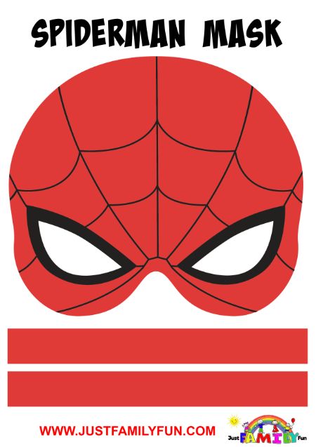 10 Free Printable Superhero Mask Templates