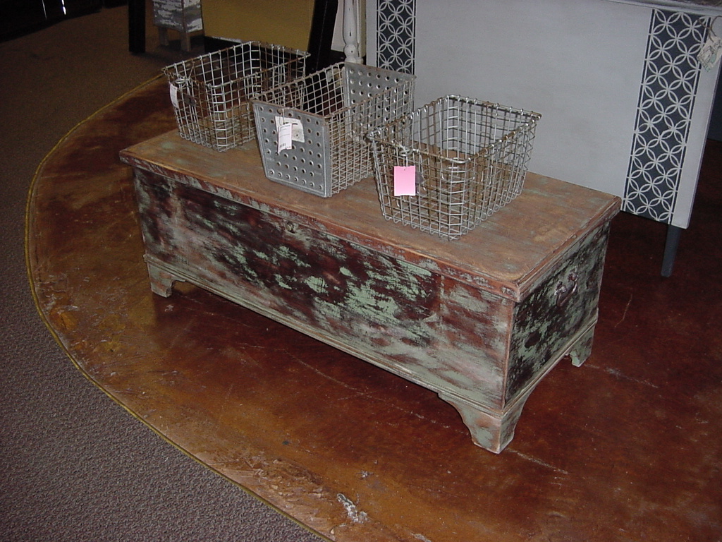 MAN CAVE ANTIQUE ‘CEDAR CHEST’ and / or COFFEE TABLE with Storage