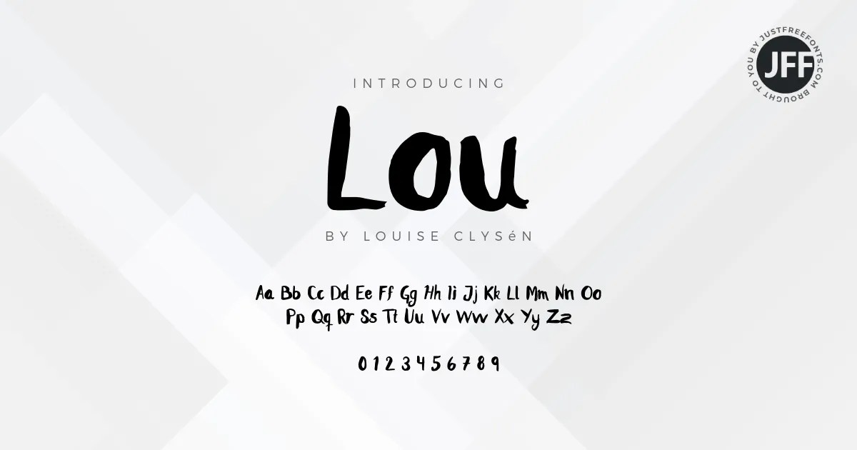Lou Font Download Free