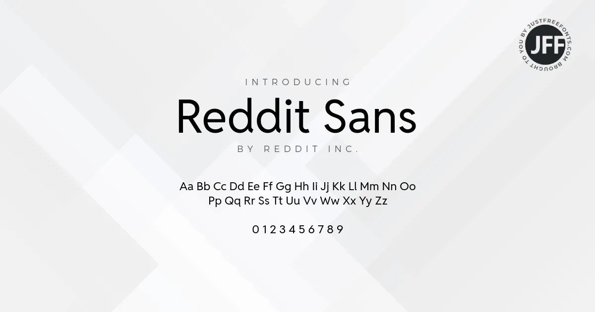 Reddit Sans Font Download Free