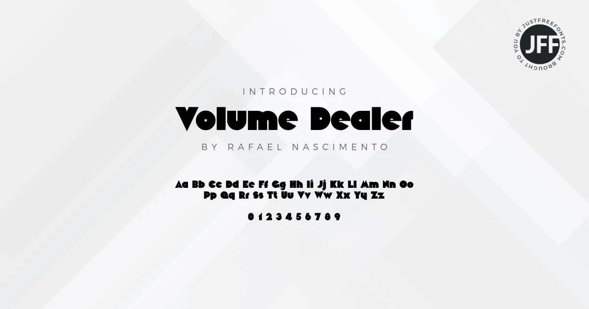 Volume Dealer Font Download Free