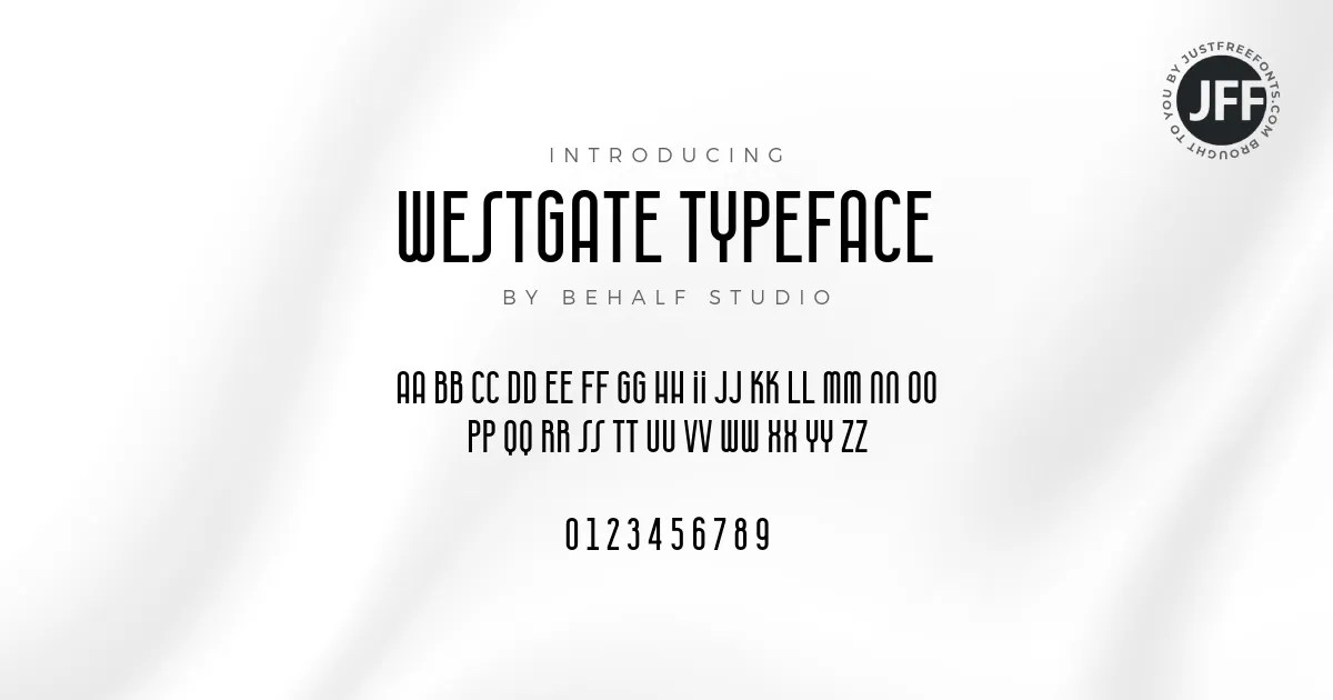 Westgate Typeface Font Download Free