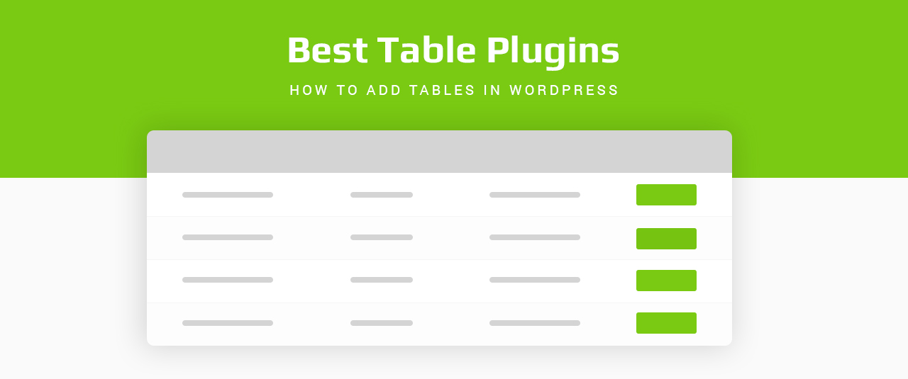 8+ Useful WordPress Table Plugins JustFreeWPThemes
