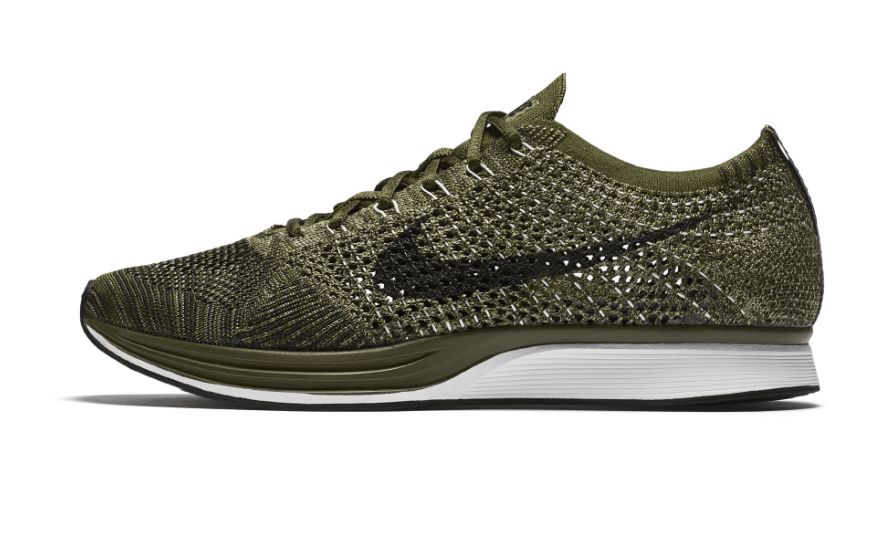 flyknit trainer green