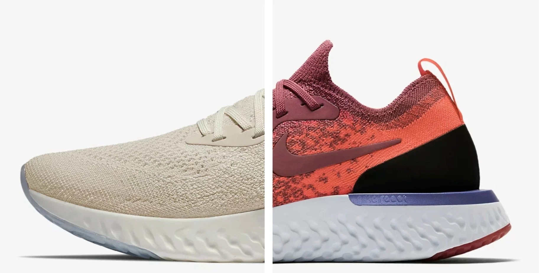 nike epic react cream