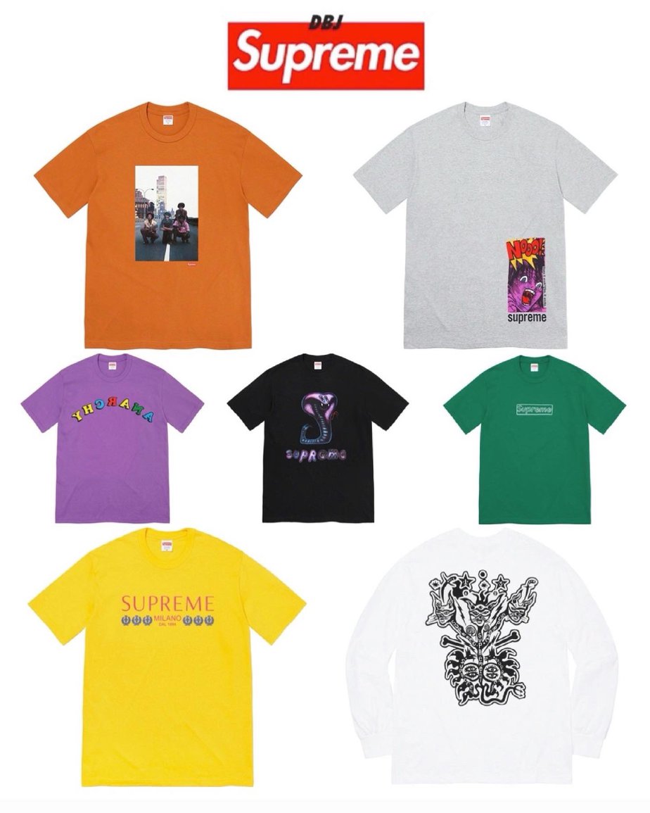 supreme 2017 tees
