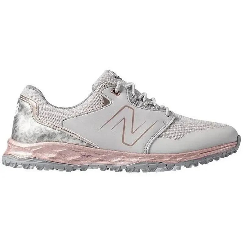New Balance Ladies Fresh Foam Golf Shoes Grey/Rose