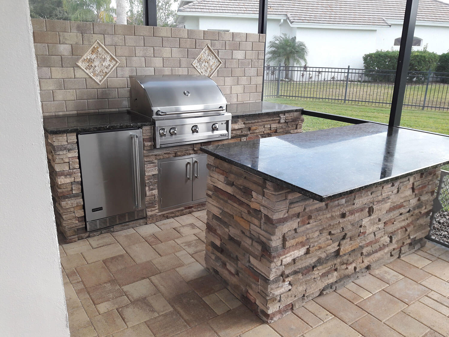 Outdoor Kitchen In Odessa Tampa, FL Just Grillin