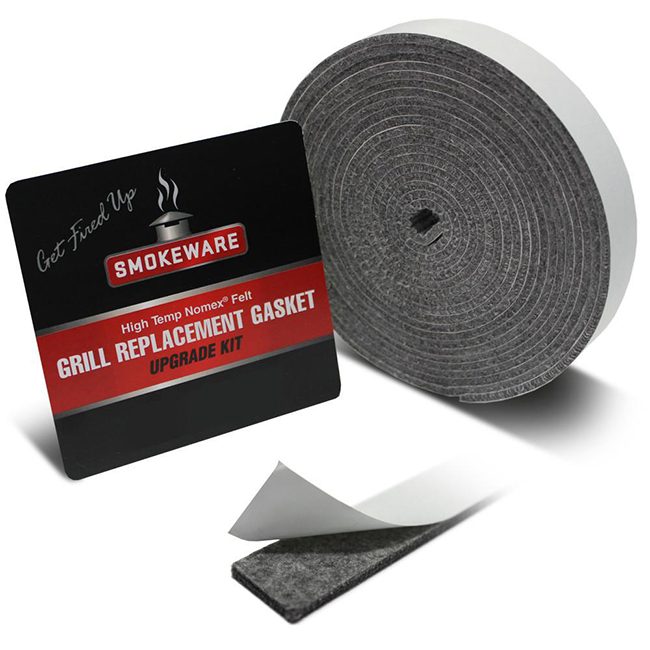 Smokeware Nomex High Temp Felt Replacement Gasket For Big Green Egg