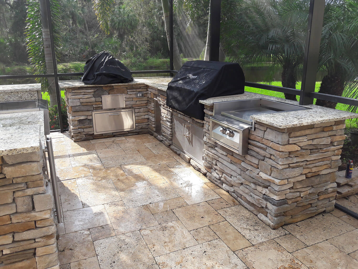 Outdoor Kitchen In Bradenton Just Grillin Outdoor Living