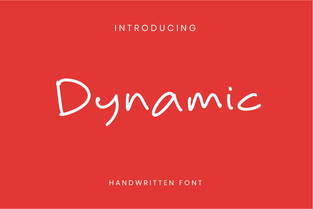 Best Font for Notes Dynamic Handwritten Font