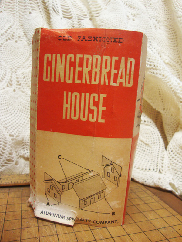 just helen Vintage Gingerbread House Mold just helen