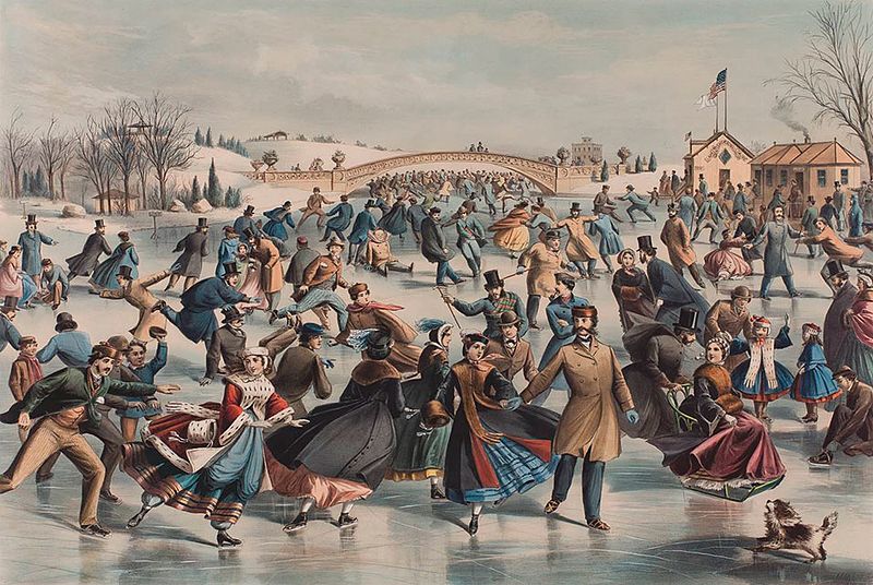 “Dazzling in the Extreme” Ice Skating in the Victorian Era just