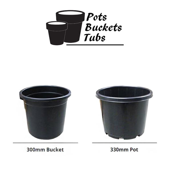 Round Pot 20L Just Hydroponics DIY Poy Set Ups