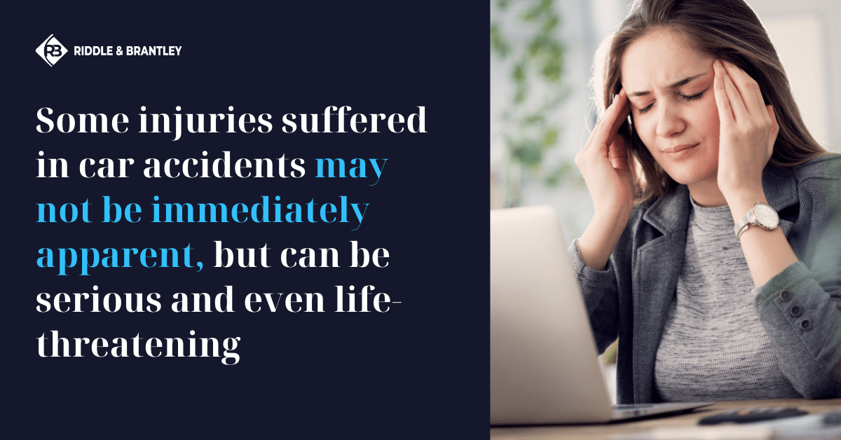 What Are Symptoms of Delayed Onset Injury in Car Accidents? Riddle