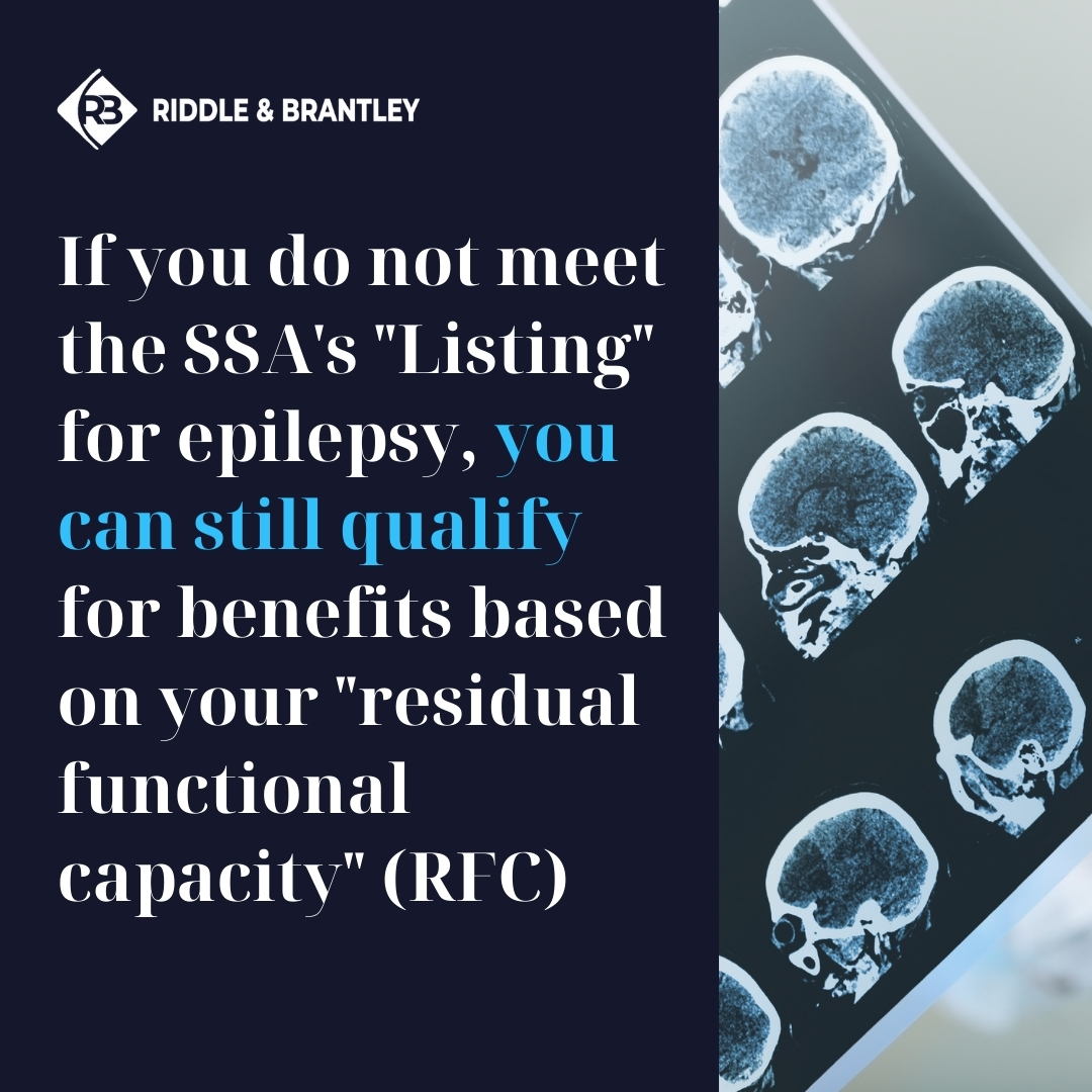 Epilepsy Disability Benefits Do You Have a Claim? Riddle & Brantley