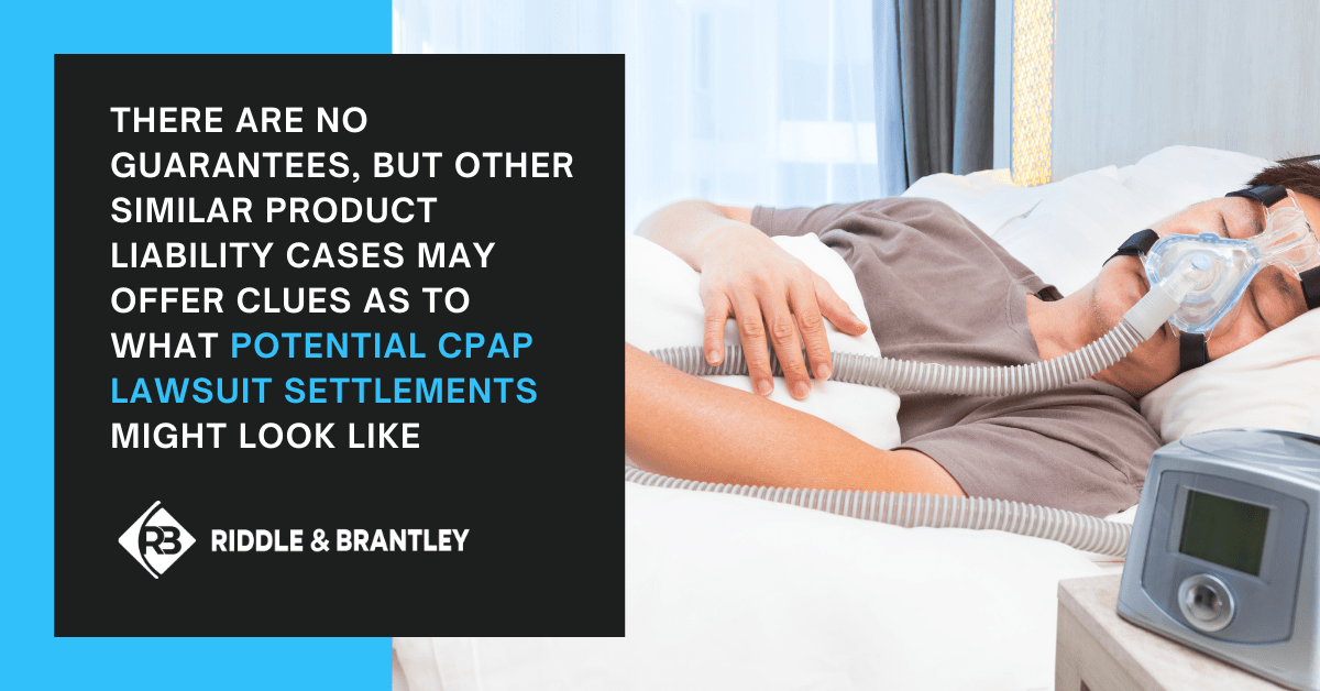 Philips CPAP Lawsuit Potential Compensation Riddle & Brantley