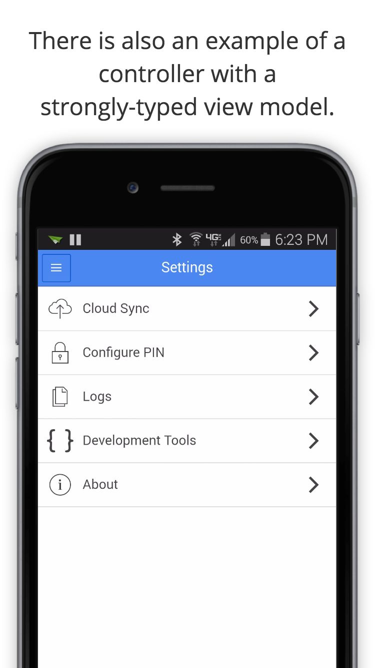 Ionic/TypeScript Starter