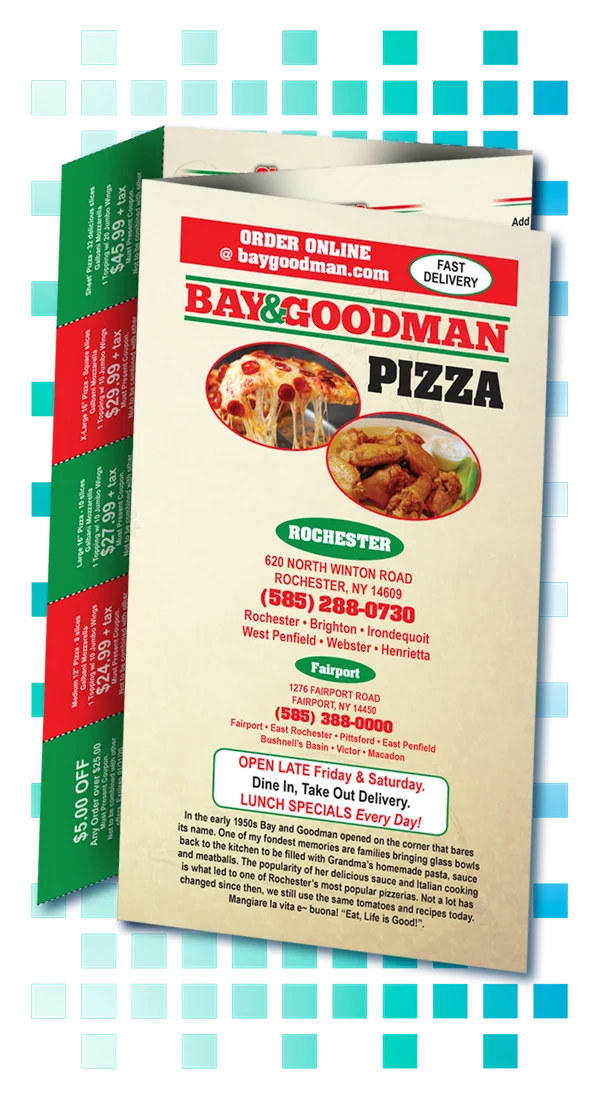 Bay & Goodman Pizza Justin Brophy