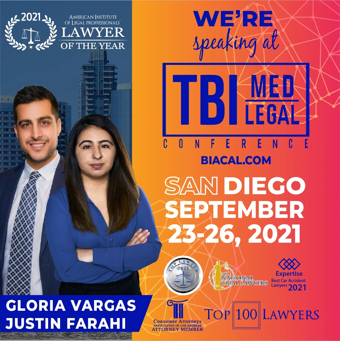 TBI Med Legal Conference Personal Injury and Car Accident Lawyers