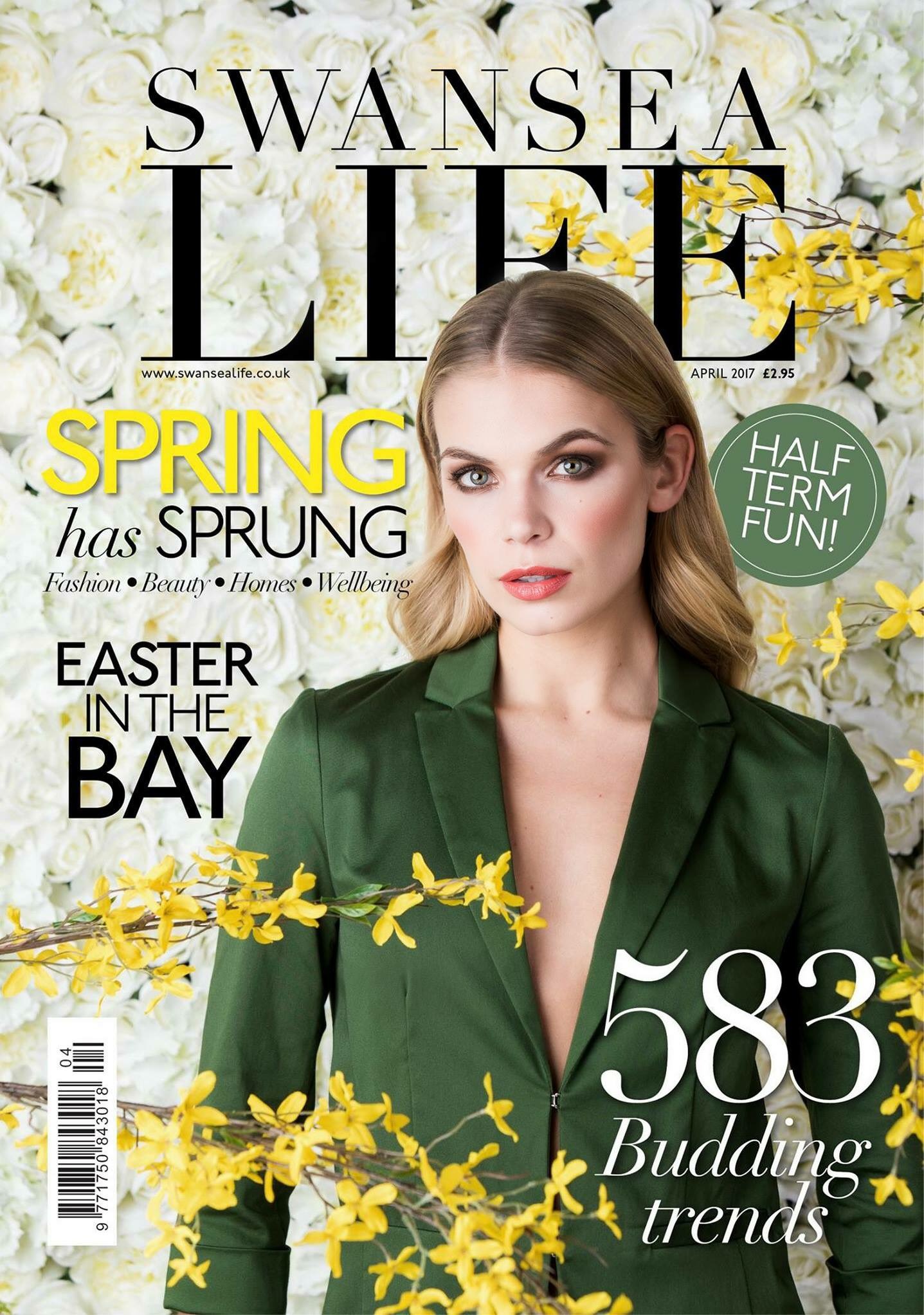 Editorial spring fashion photography for WM Magazine