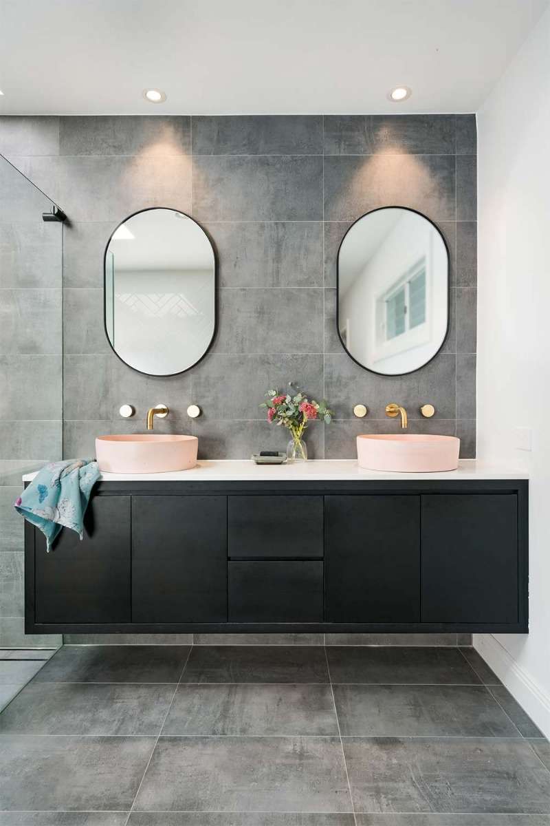 Playful Modern Bathroom Design Sydney