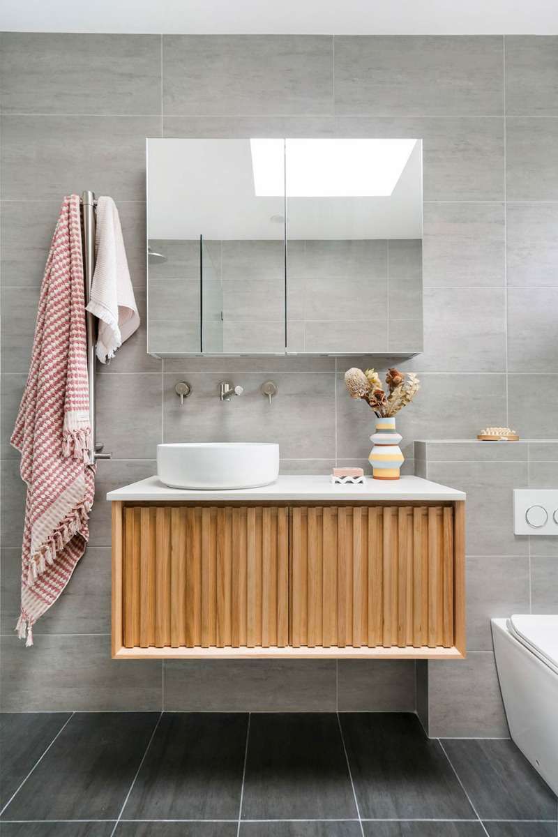 Tasmanian Oak Bathroom Design Sydney